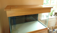 Aqua Oak 120cm Aquarium, Cabinet, Quarantine Tank and Accessories